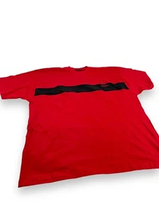 Akademiks Men's T-shirt Size 3XL Red Tee Baggy Y2K Hip Hop New Without Tags - Picture 1 of 5