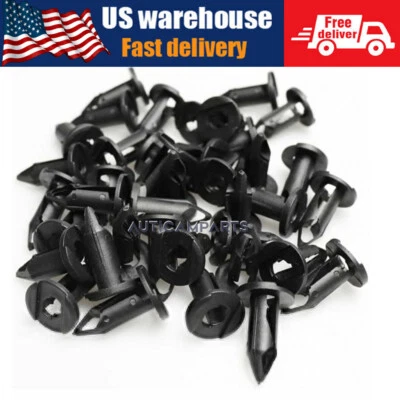 100x Clips de guardabarros empuje ATV para Suzuki King Quad Honda Acura Honda 90653-HC4-900 Foto 1 de 4