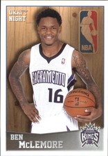 2013-14 Panini Stickers Sacramento Kings Basketball Card #342 Ben McLemore