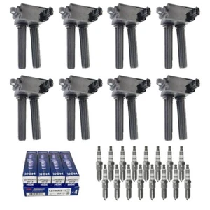 New Ignition Coil & NGK Spark Plug 16PCS Kit for Jeep/ Dodge/ Chrysler V8 - Picture 1 of 10