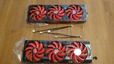 QTY 2: ATI Radeon HD7990 Video Card Triple Fan (new, ships from USA not China) - Image 1 of 4