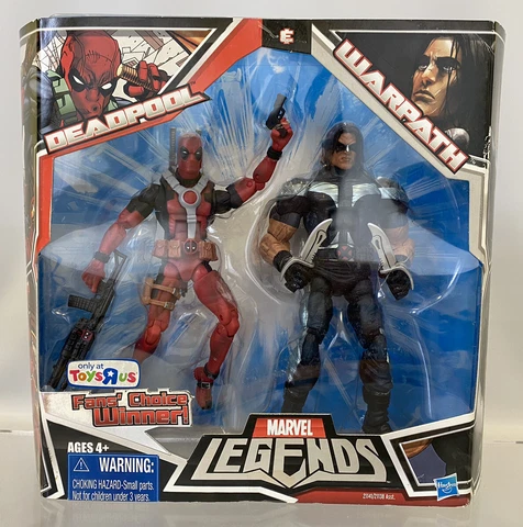 Marvel Legends Deadpool X-Force Warpath Figures 2 Pack TRU Exclusive Fans Choice Cover