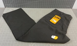 Carhartt Rugged Flex Relaxed-Fit Canvas Work Pants Men’s 36x30 New Gray BN2291-M - Picture 1 of 7