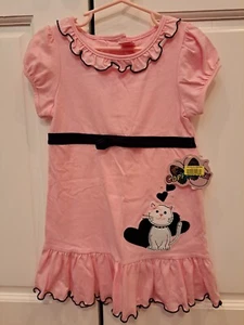 Copper Key Girls Outfit NWT Size 5 Cats And Hearts - Picture 1 of 4