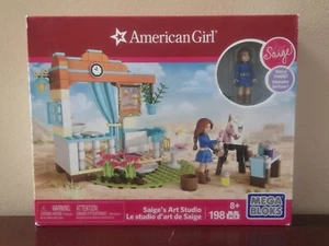 Mega Bloks American Girl Saige's Art Studio nuovo con scatola 198 pezzi 2015 - Foto 1 di 2