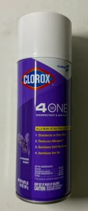 Clorox 32512EA 4 in One Disinfectant and Sanitizer 14 oz Aerosol Lavender Scent - Picture 1 of 2