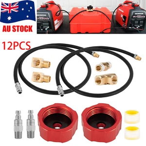 12PCS HND1.2CD for Bergs II Dual System with Hose&Cap for Honda Polaris Champion - Picture 1 of 16