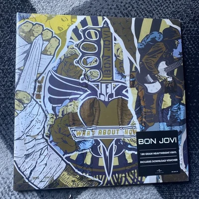 BON JOVI . WHAT ABOUT NOW . DOUBLE LP . NEW & SEALED . HARD TO FIND NOWADAYS  Foto 1 de 2