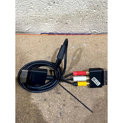 Microsoft X821376-001 Audio Video Composite Cable for Xbox 360 Gaming Console - Image 1 of 4