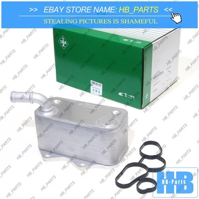 Engine Oil Cooler For Volkswagen Jetta Passat Audi A4 TTS Quattro A3 06D117021C - Imagem 1 de 4