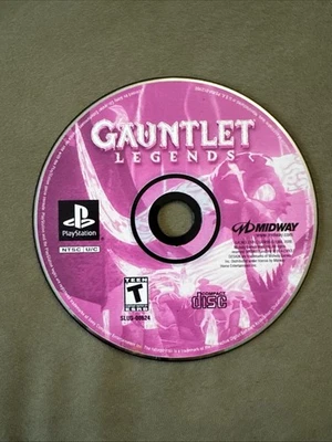 Gauntlet Legends (Sony PlayStation 1 PS1, 2000) (250076) Disc Only - Image 1 of 3