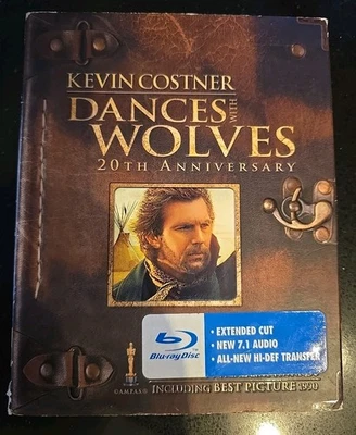 Dances With Wolves - 20th Anniver (Blu-Ray, 1990) VGC Region A US IMPORT 2 Disc - Image 1 of 4