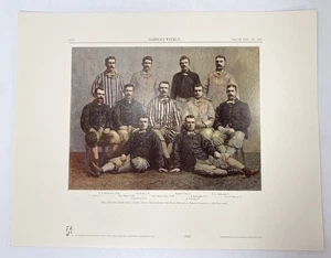 Lot 36 each Chicago Baseball Club Baseball Team Photo Harper’s Weekly Reprint - Picture 1 of 20