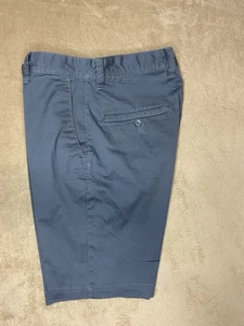 Men’s Blue VOLCOM Bermuda Shorts Cotton Skateboard Size 29 - Picture 1 of 4