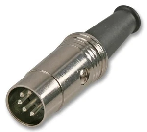 PULSE - 5 Pin MIDI DIN Stekker met Metaal - Afbeelding 1 van 1
