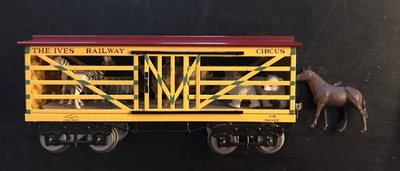 MTH Standard Gauge No. 193C Ives Circus Animal Car - Image 1 of 4