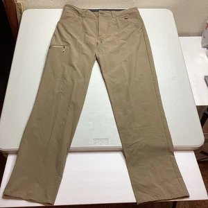 Patagonia Pants Mens 33 Tan Quandary Multifunctional Stretch Lightweight 55186 - Picture 1 of 15