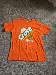 Mens Baltimore Orioles Chris "Crush" Davis L Jersey T-Shirt Tee Orange - Picture 1 of 5
