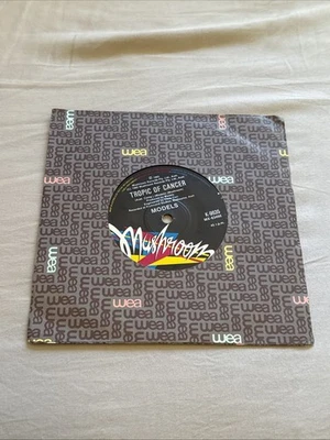 Models (ft James Freud) 1985 45rpm single - Barbados / Tropic Of Cancer - Image 1 of 4