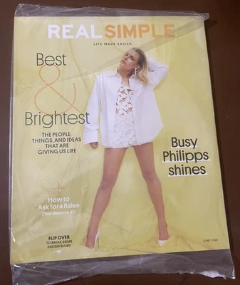 Real Simple VG Magazine Life Made Easier June 2024 Best & Brightest Philipps - Image 1 of 2