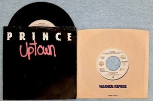 1980 Two Prince PROMOS - Uptown & Controversy - WBS 49559 Picture Sleeve 7" NM- - Picture 1 of 3