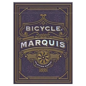 Bicycle Marquis Spielkarten Deck Luftpolster Oberfläche Standard Index USA Neu - Bild 1 von 3