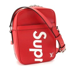 LOUIS VUITTON Supreme Epi Danube PM Shoulder Bag Leather Red M53417 90084176