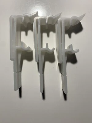 Зажимы для балдахина Graber / Bali G85 упаковка 3 шт. - совместимы с другими брендами - Изображение 1 из 4