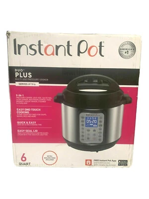 Instant Pot Duo Plus 9-in-1, 6Qt, Electric Pressure Cooker,      R10 - Image 1 of 4