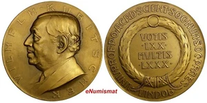 AUSTRIA Bronze Medal 1928 Wilhelm Kubitschek (1858 - 1936) numismatist Wur-4793 - Picture 1 of 3