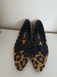 russell and bromley leopard print loafers