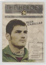 2012 Futera World Football Unique The Heroes /365 Iker Casillas #HR04