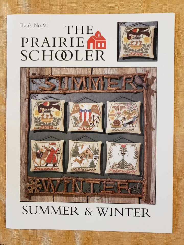 The Prairie Schooler - Summer & Winter Book No. 91 original card stock - Image 1 of 1