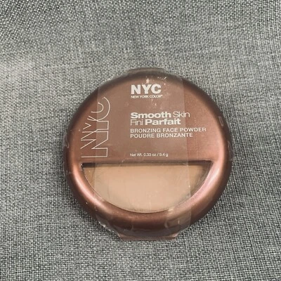 NYC 光滑皮肤古铜色面部古铜色粉 720 阳光 0.33 盎司,9.4 克 — 第 1/2 张图片