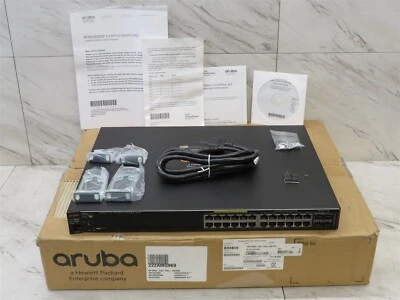 NOVO Switch de Ethernet Gigabit HPE Aruba ProCurve J9773A 2530-24G PoE+ 24 Portas  - Imagem 1 de 4