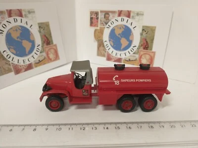 PMPB7-0320 Camion Sapeurs Pompieri Solido GMC Citerna 1/50 - Immagine 1 di 2