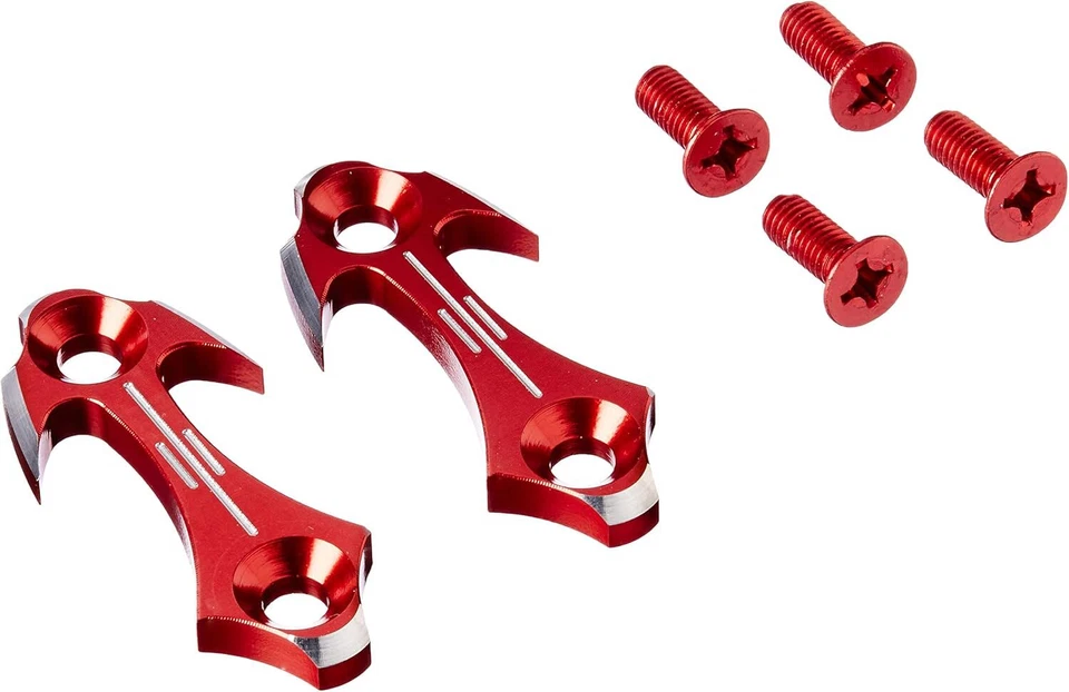 Mirror Block off Cap Set Honda - CBR 600RR F4 F4i & CBR 1000RR - RED - Image 1 of 1