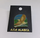 Whittier Alaska Bald Eagle Travel Souvenir Ace Lapel Pin 75