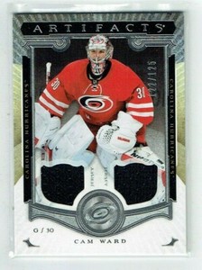 15-16 UD Upper Deck Artifacts  Cam Ward  /125  Dual Jerseys