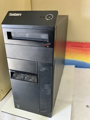 ~ Lenovo ThinkCentre M83 Core i7-4770 3.4GHz 8GB RAM 1TB HDD Win10 - Image 1 of 4