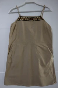 O'Neill women's brown summer cotton/linen dress size 10 in near new cond. - Picture 1 of 3