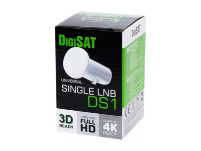 DIGISAT Arli TV LNB Singolo Digitale Full HD HD HD 3D SKY FREESAT THORE ASTRA HOTBIRD NC+