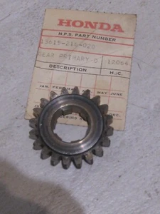 HONDA CB175/CL175/CA175/CB160 TRANSMISSION PRIMARY DRIVE GEAR NOS! - Picture 1 of 1
