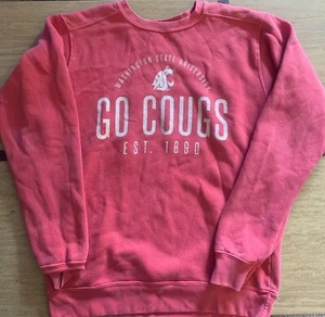 Washington State Cougars Alta Gracia Hombres Sudadera Pequeña Usada - Imagen 1 de 4