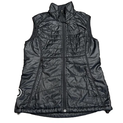 Chaleco REI Mujer S Facebook Media Bordado Negro Exterior Primaloft Pertex Foto 1 de 4