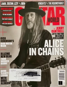 Guitar World Magazine October 2018 Alice In Chains Jerry Cantrell Rich Robinson - Imagen 1 de 1