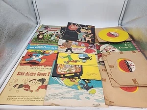 Lot B GOLDEN & MORE Vintage 50-60's Children's Records 45 MIGHTY MOUSE JACK JILL - Picture 1 of 10