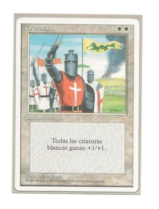 CRUSADE NM MTG 4th Edition Core Spanish Magic NM Cruzada MTG - Imagen 1 de 1