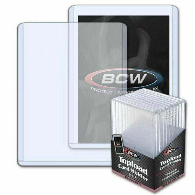 BCW 1-TLCH-TH-4.25MM Thick Card Topload Holder - 168 PT