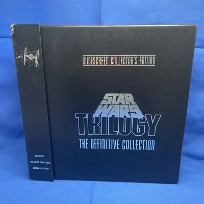 STAR WARS TRILOGY THE DEFINITIVE COLLECTION WIDESCREEN LASERDISC BOX SET JAPAN - Image 1 of 4